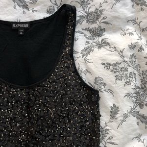 Express Sequin Tank